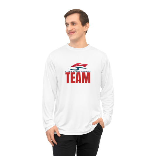 Team Clean Marine Customs Performance Long Sleeve Shirt