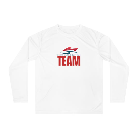 Team Clean Marine Customs Performance Long Sleeve Shirt